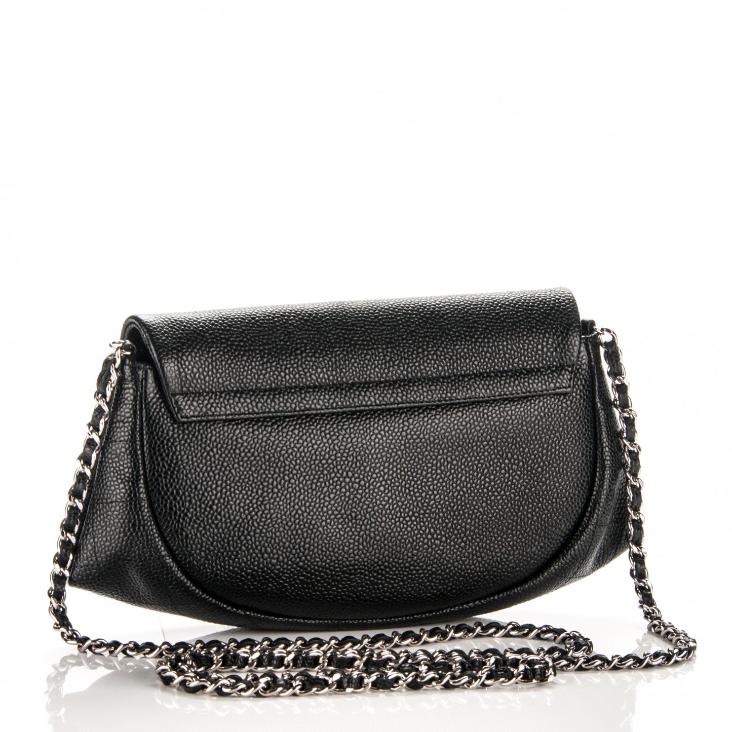 Caviar Half Moon Wallet On Chain WOC Black
