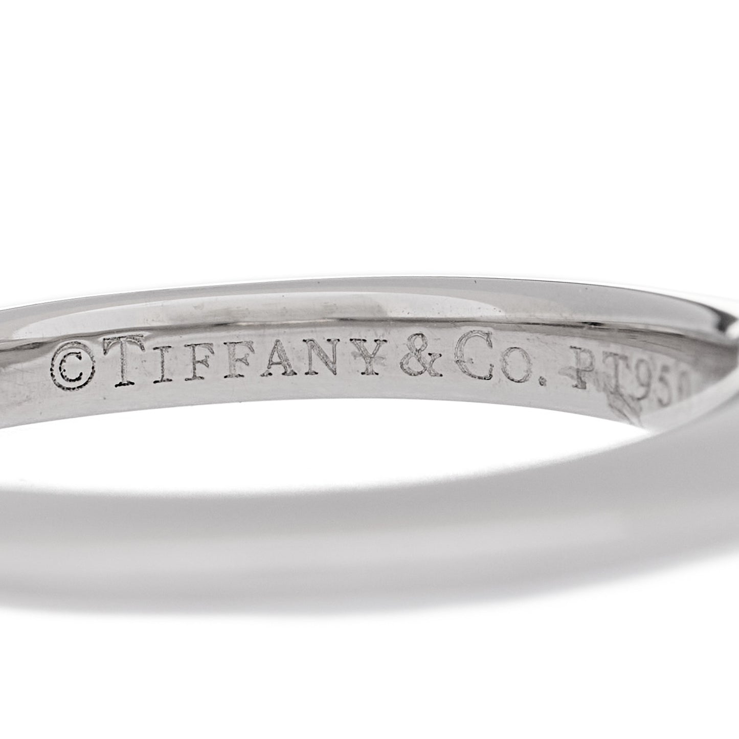 Platinum Diamond .41ct Solitaire Engagement Ring 46 3.75