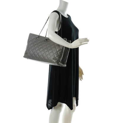 Chanel Metallic Caviar Large Be Caviar Tote Silver 2 of 7