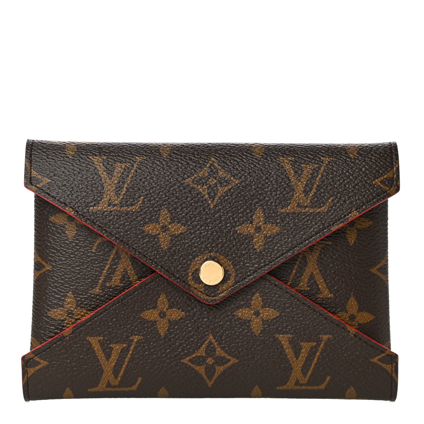 Monogram Medium Kirigami Pochette Insert Coquelicot