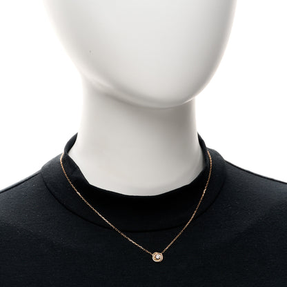 Cartier 18K Pink White Yellow Gold Diamond Trinity De Cartier Pendant Necklace 2 of 4