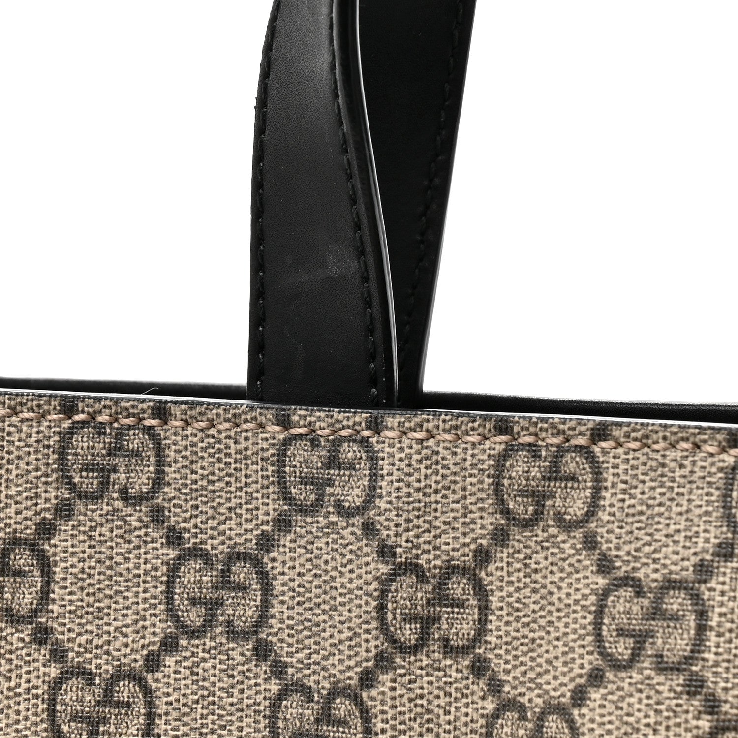 Gucci Soft GG Supreme Monogram Web Vertical Tote Black 15 of 15