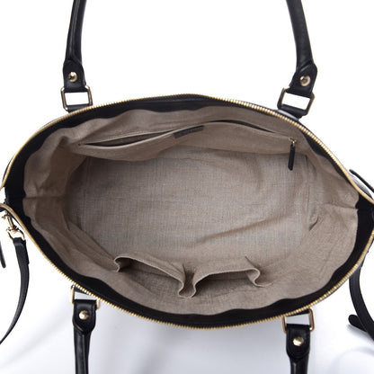 Gucci Soft Microguccissima Large Dome Satchel Black 6 of 15