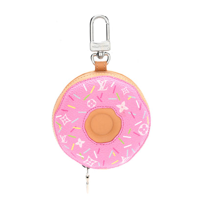 Louis Vuitton LV Donut Bag Charm Key Holder Pink 1 of 6