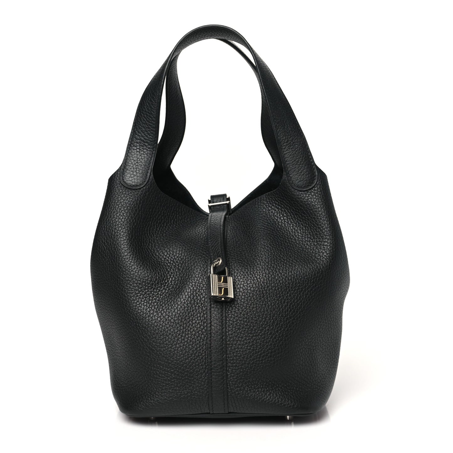 Taurillon Clemence Picotin Lock 22 MM Black