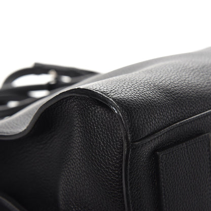 Saint Laurent Grained Calfskin Medium Souple Sac De Jour Duffle Black 7 of 8