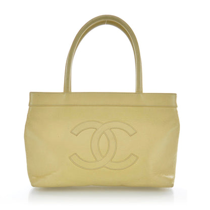 Chanel Caviar Shoulder Bag Beige 1 of 13