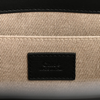 Chloe Calfskin Large Woody Tote Black 6 of 13
