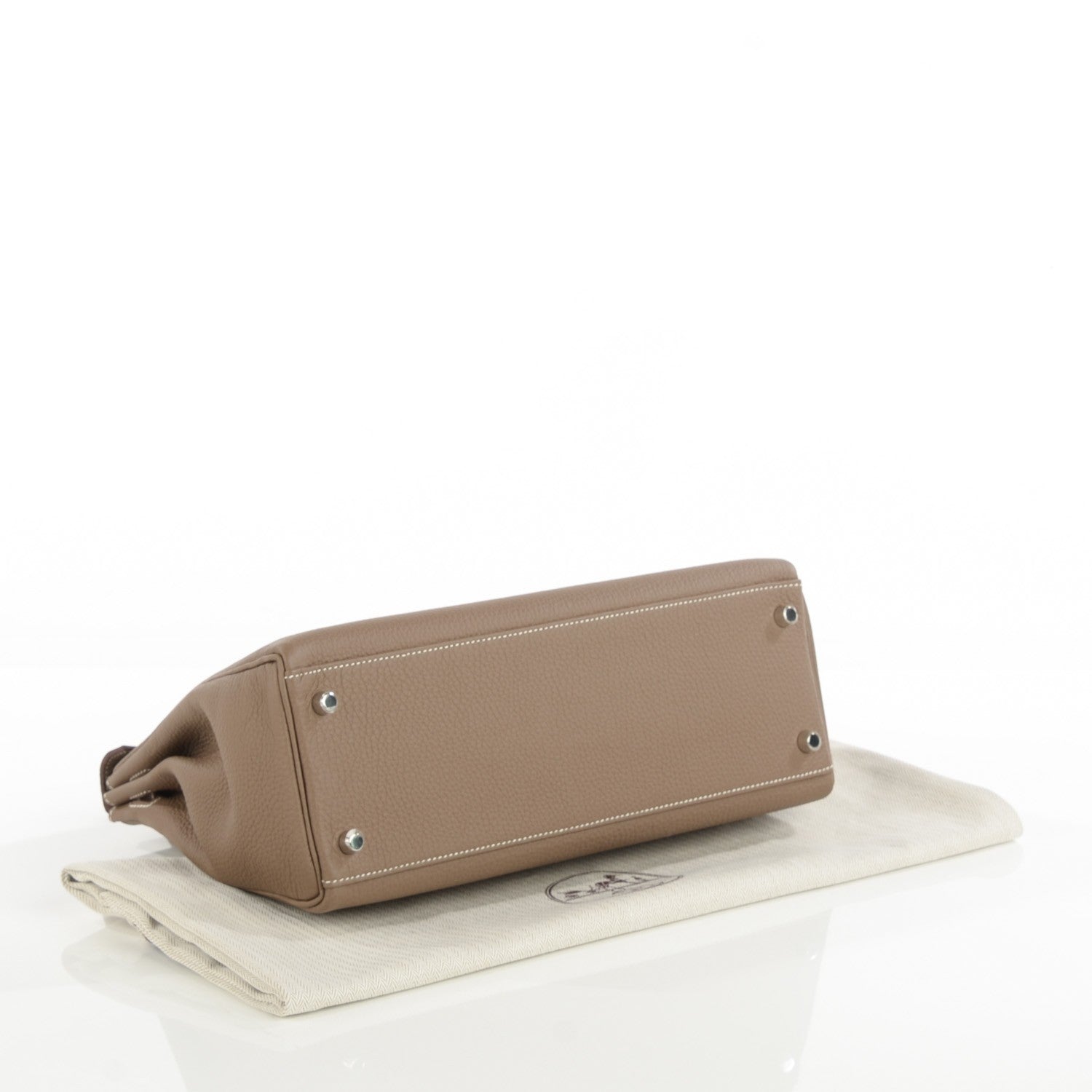 Hermes Togo Kelly Retourne 32 Etoupe 24 of 27