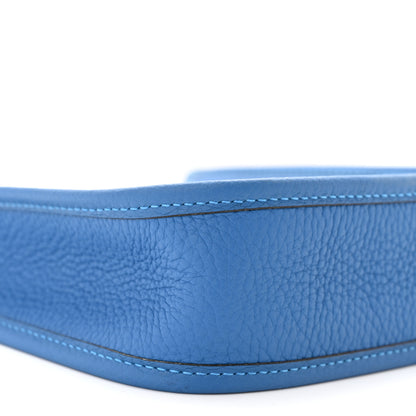 Hermes Taurillon Clemence Amazone Evelyne TPM Mykonos Blanc 9 of 10