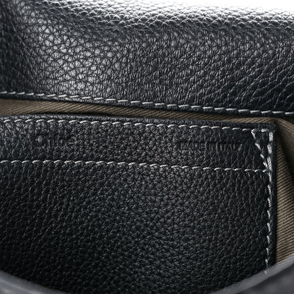 Chloe Calfskin Medium Marcie Round Crossbody Bag Black 6 of 19
