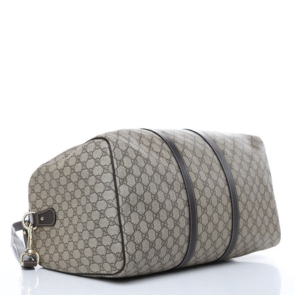 Gucci GG Plus Monogram Medium Carry On Duffle Bag Brown 4 of 21