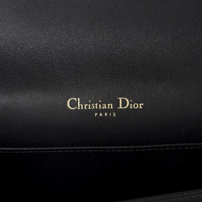 Christian Dior Lambskin Cannage Lady Dior Pouch Black 7 of 9