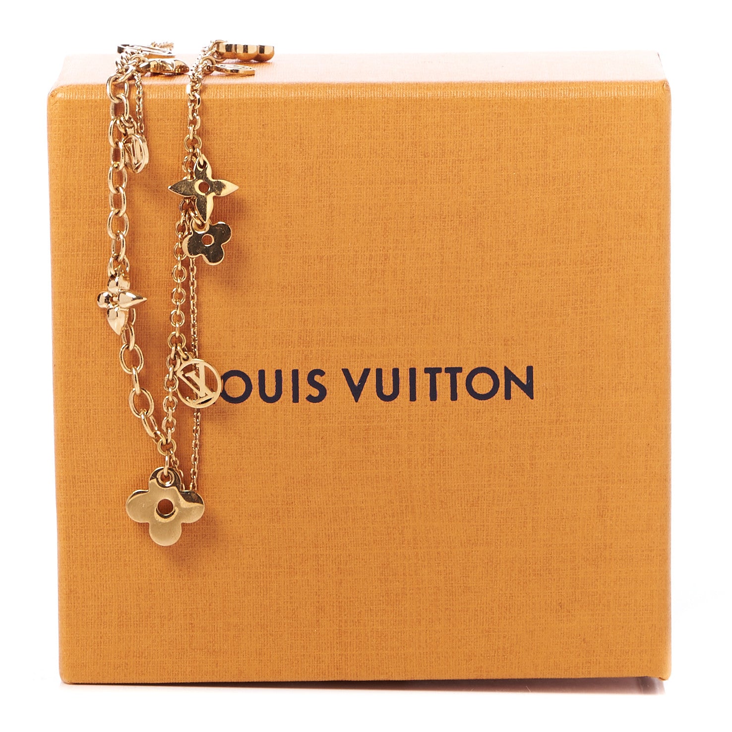 Louis Vuitton Metal Blooming Supple Necklace Gold 8 of 8