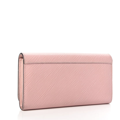 Louis Vuitton Epi Twist Wallet Rose Ballerine 3 of 10