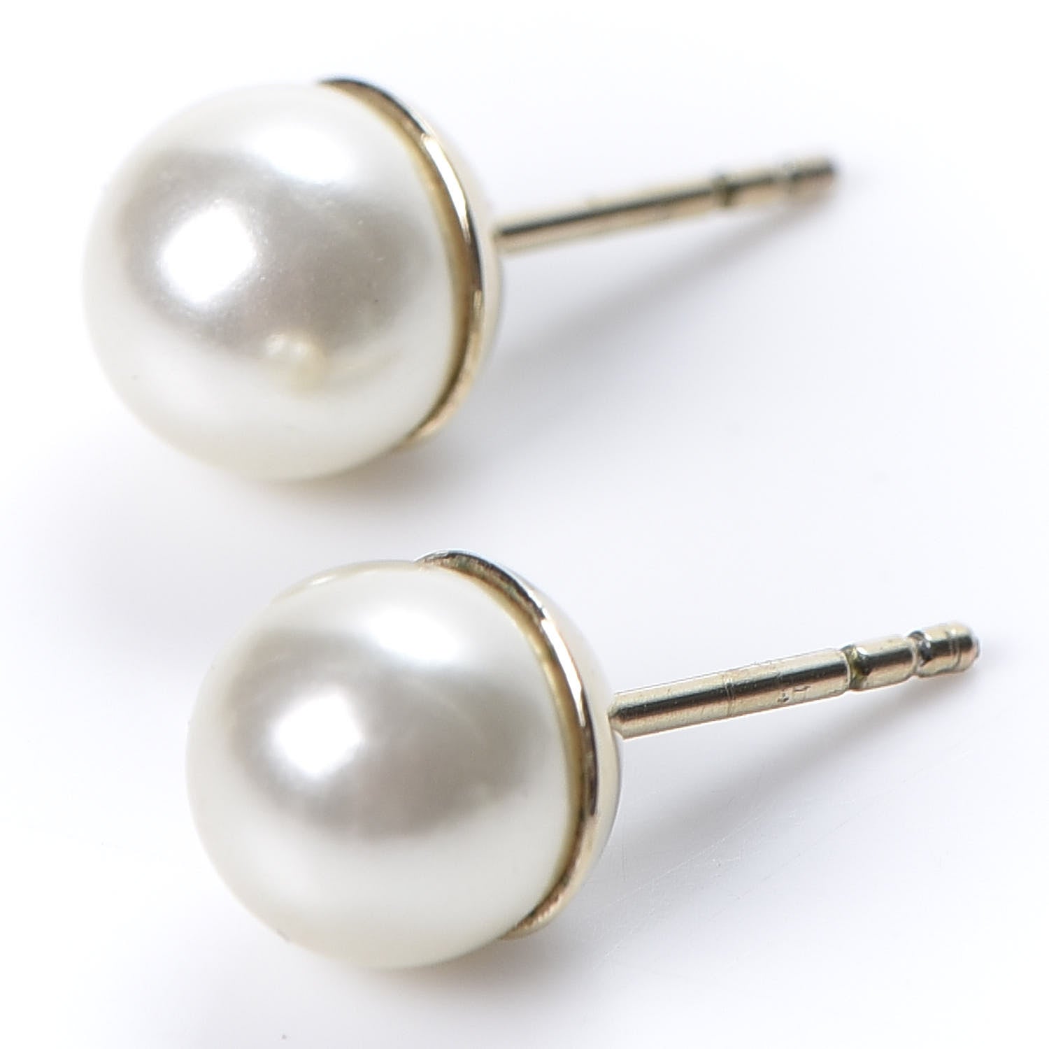 Christian Dior Pearl Mise En Dior Tribal Earrings 3 of 4