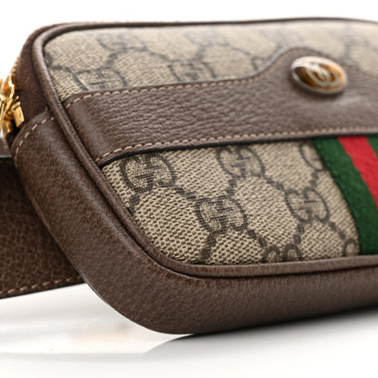 Gucci GG Supreme Monogram Ophidia Belted iPhone Case 85 34 Dark Brown 9 of 13