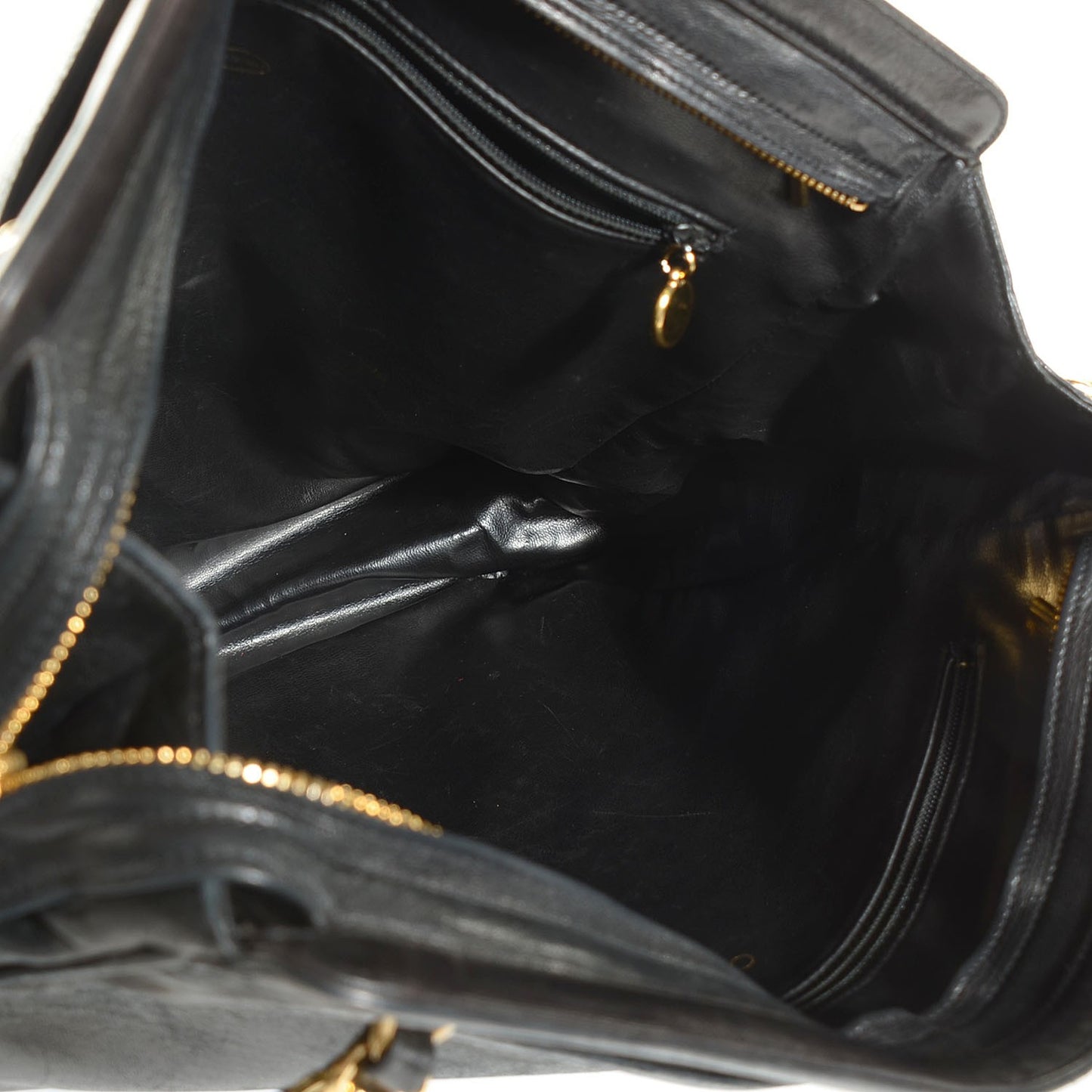 Lambskin CC Shoulder Bag Black