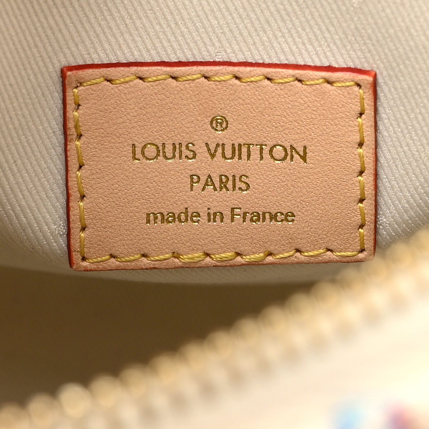 Monogram Jacquard Fabric Speedy Bandouliere 20 Multicolor Beige