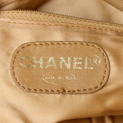 Chanel Caviar Flap Shoulder Bag Beige 6 of 13