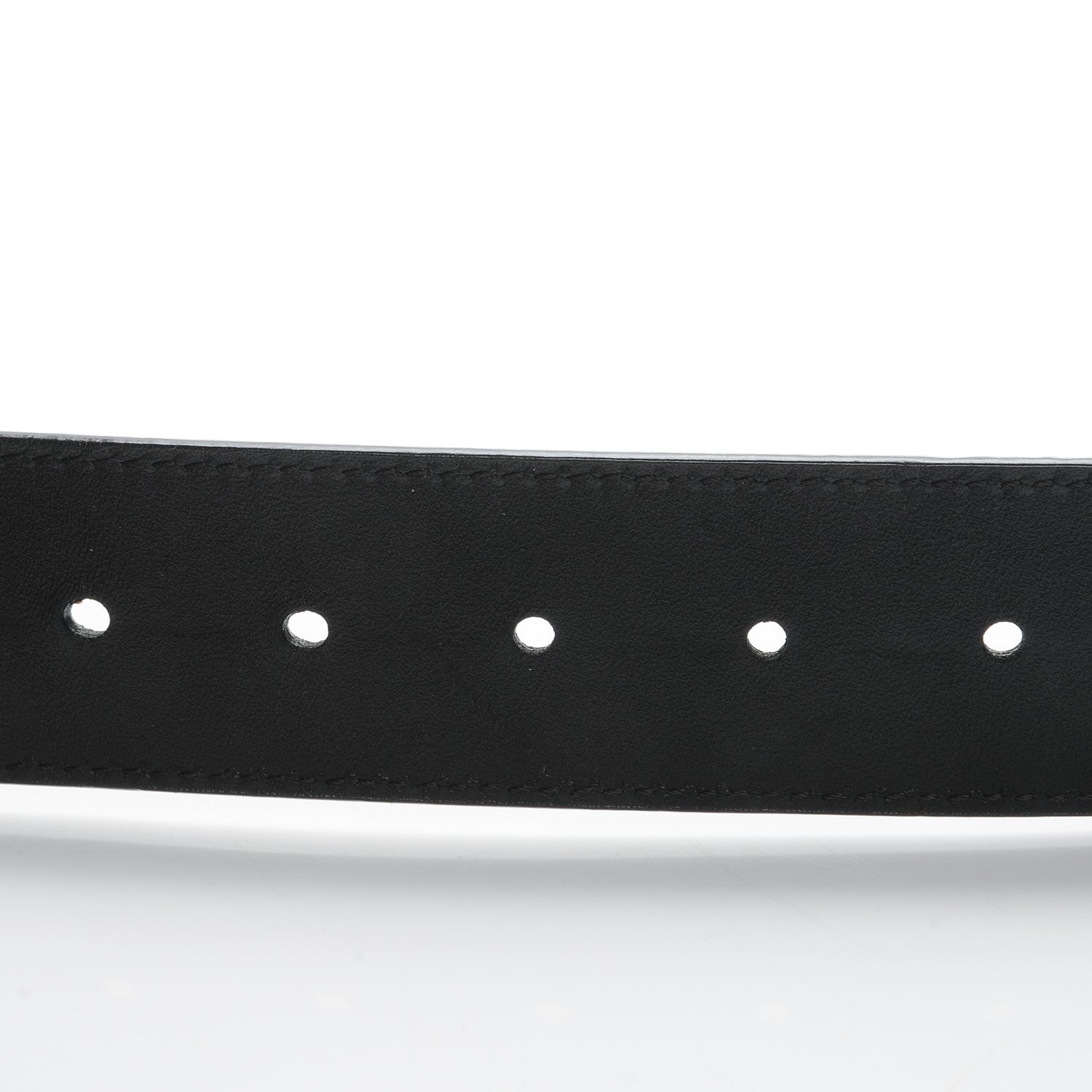 Louis Vuitton Calfskin 40mm LV Initiales Reversible Belt 85 34 Dark Brown Black 6 of 6