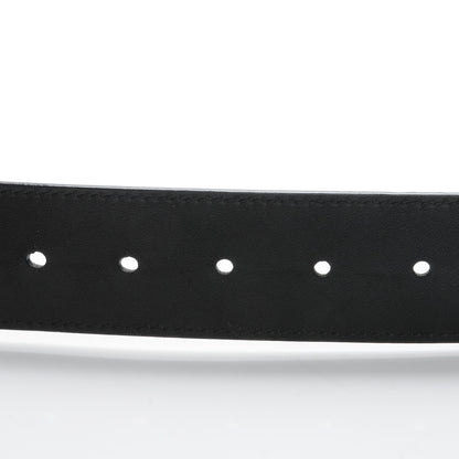 Louis Vuitton Calfskin 40mm LV Initiales Reversible Belt 85 34 Dark Brown Black 6 of 6