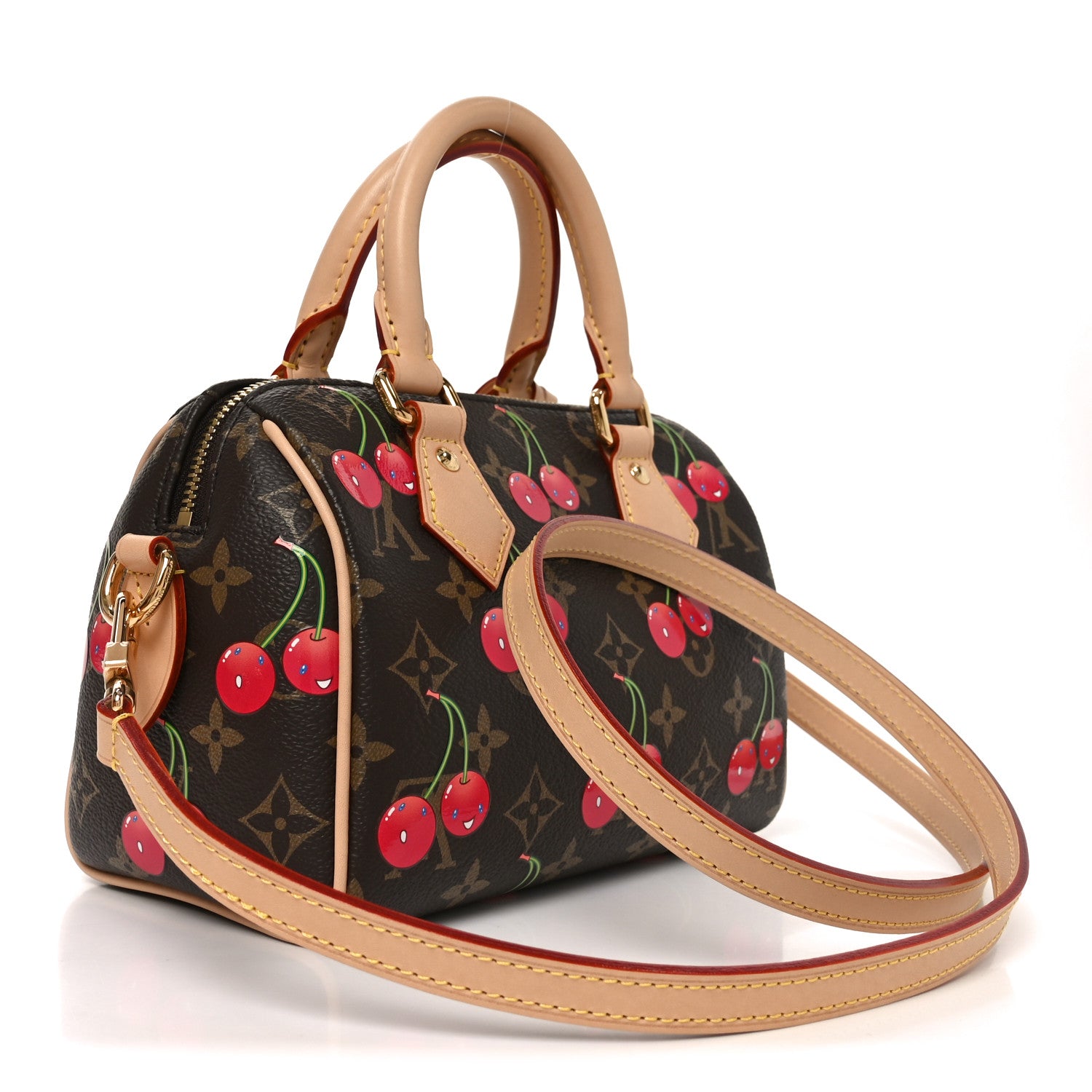 Louis Vuitton LV X TM Monogram Cerises Speedy Bandouliere 20 3 of 10
