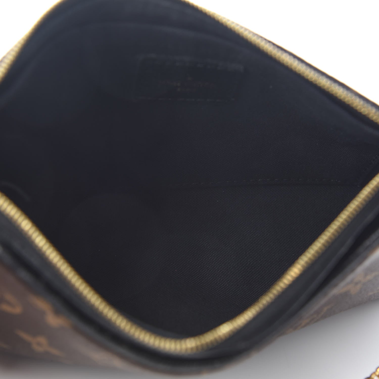 Louis Vuitton Monogram Pallas Clutch Black 5 of 11