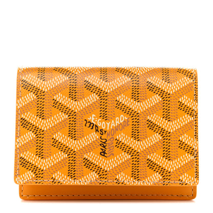 Goyard Goyardine Business Card Holder Yellow 1 of 7