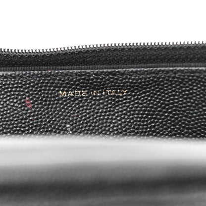 Chanel Caviar Quilted Boy Wallet On Chain WOC Black 7 of 12