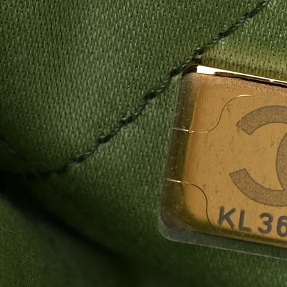 Chanel Shiny Caviar Quilted Small Chanel 22 Green 7 of 9