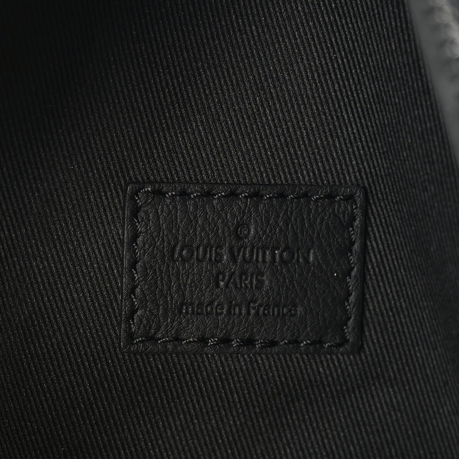 Louis Vuitton Calfskin Shadow Monogram Duo Slingbag Black 8 of 10