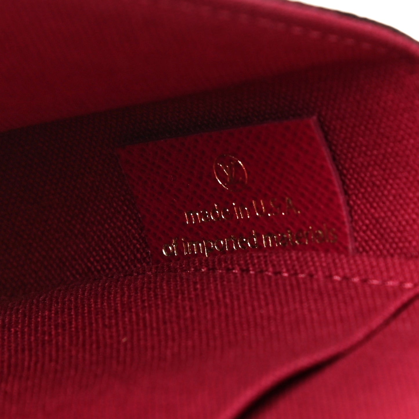 Monogram Pochette Felicie Chain Wallet Fuchsia