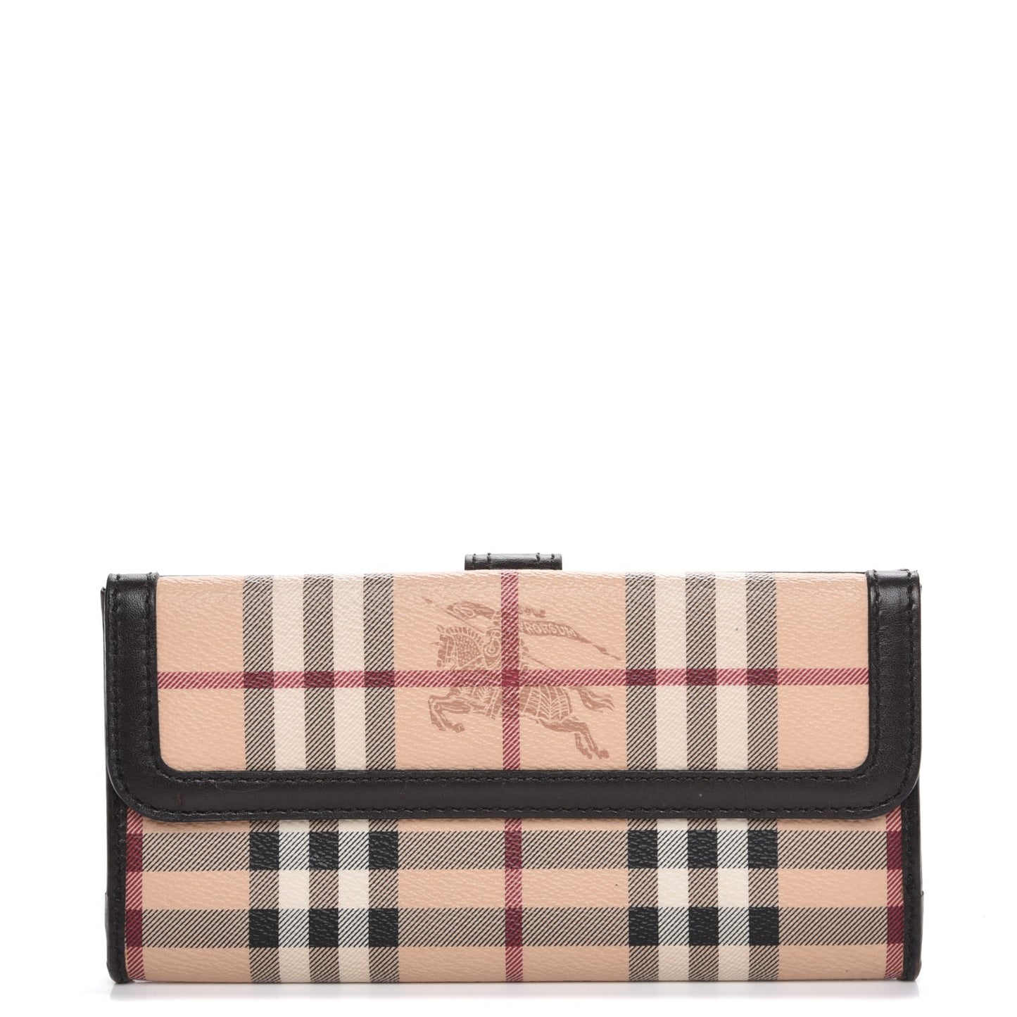 Haymarket Check Continental Wallet Black
