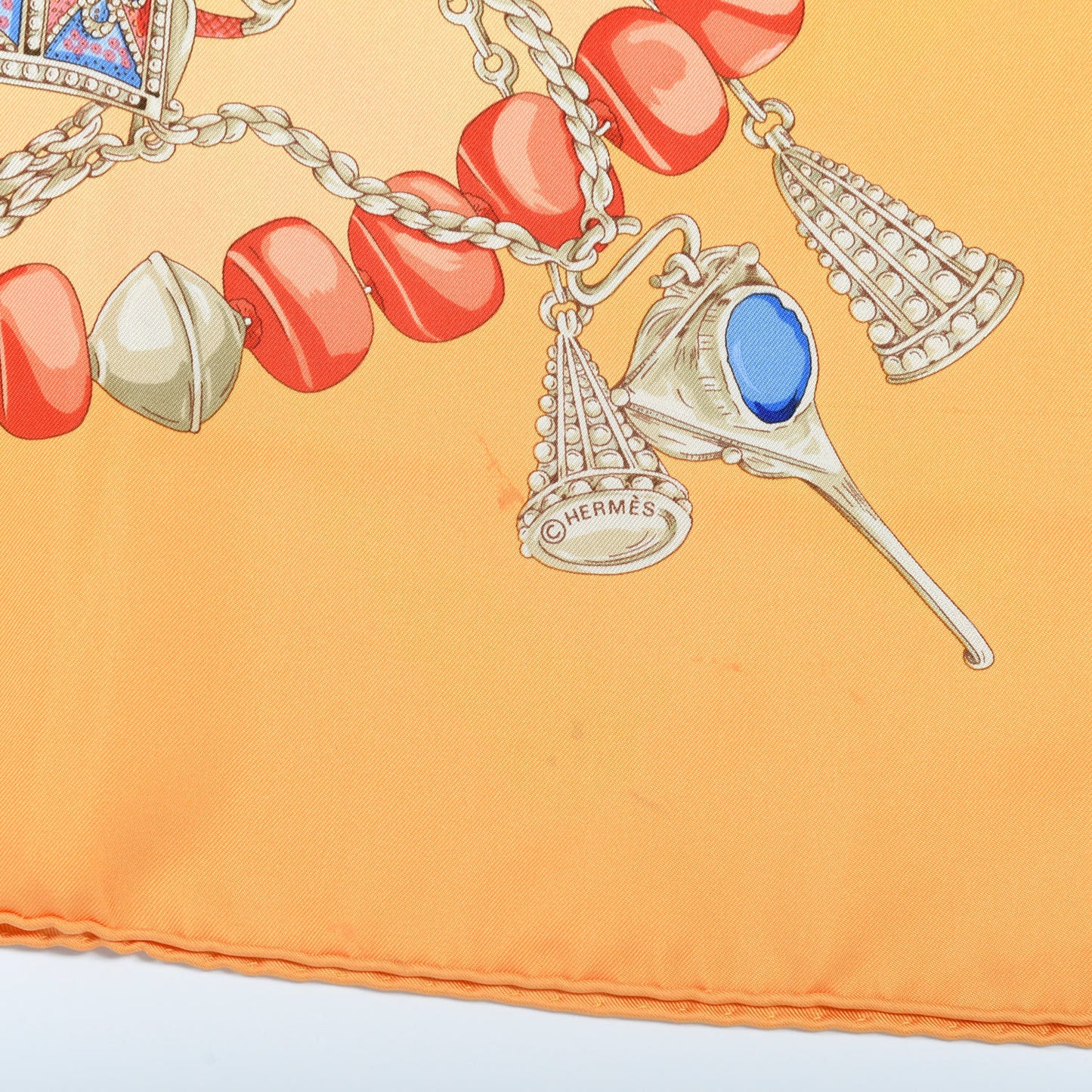 Silk Terres Precieuses Scarf 90