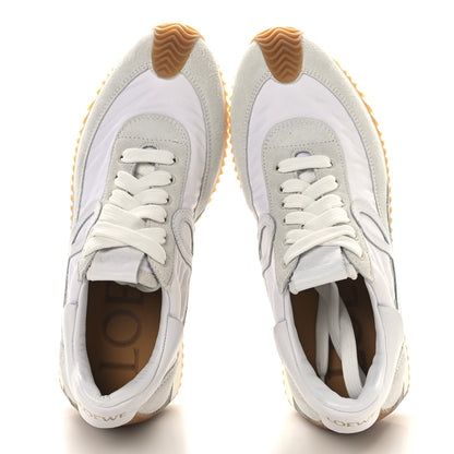 Loewe Nylon Suede Flow Retro Runner Sneakers 37 White 2 of 9