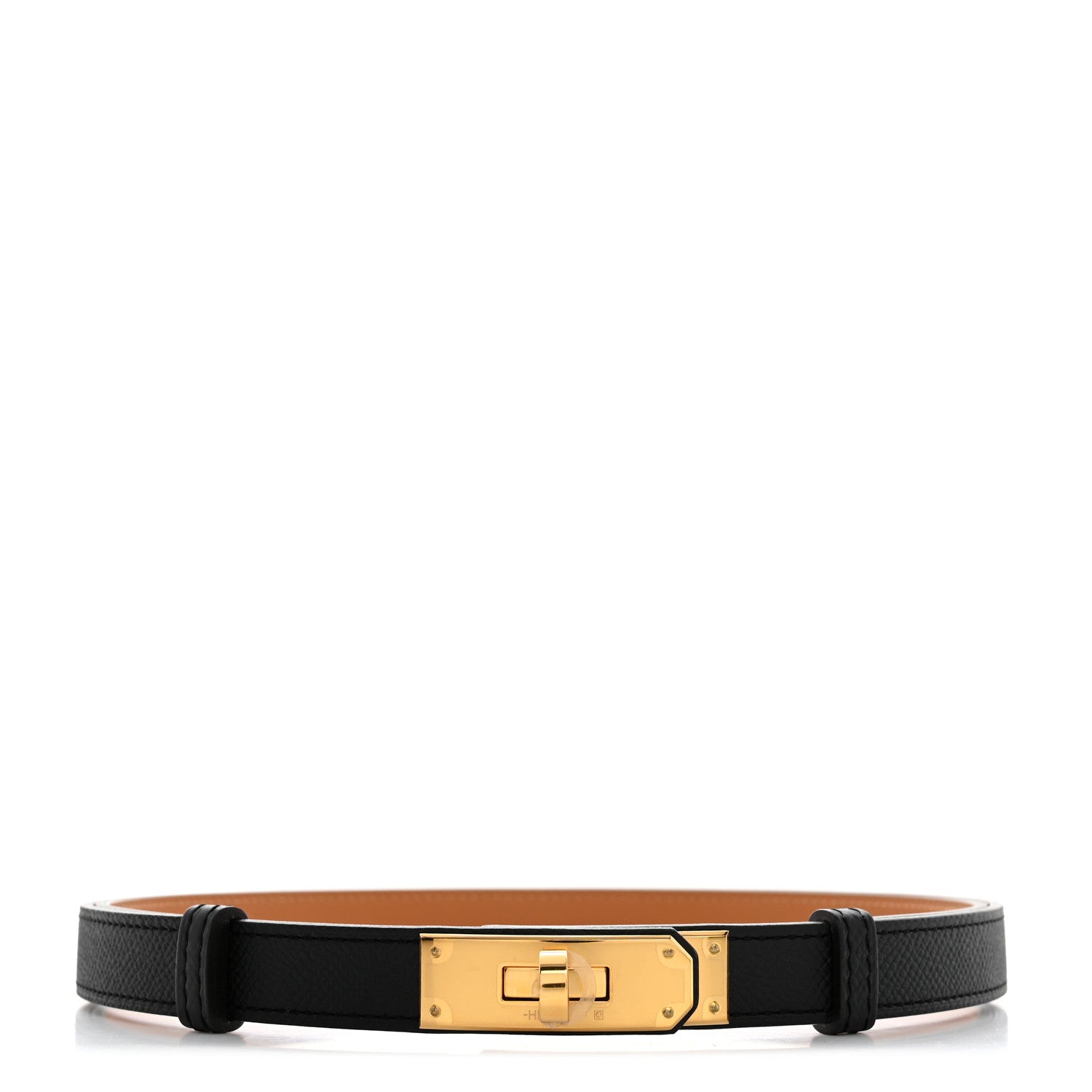 Hermes Epsom Kelly Belt Black 1 of 4