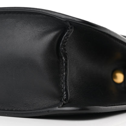 Saint Laurent Smooth Calfskin North South Kaia Satchel Black 10 of 11