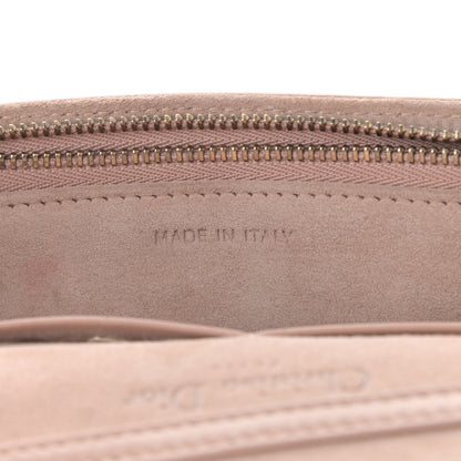 Christian Dior Lambskin Cannage Studded Dioraddict Wallet on Chain Clutch Nude 7 of 13
