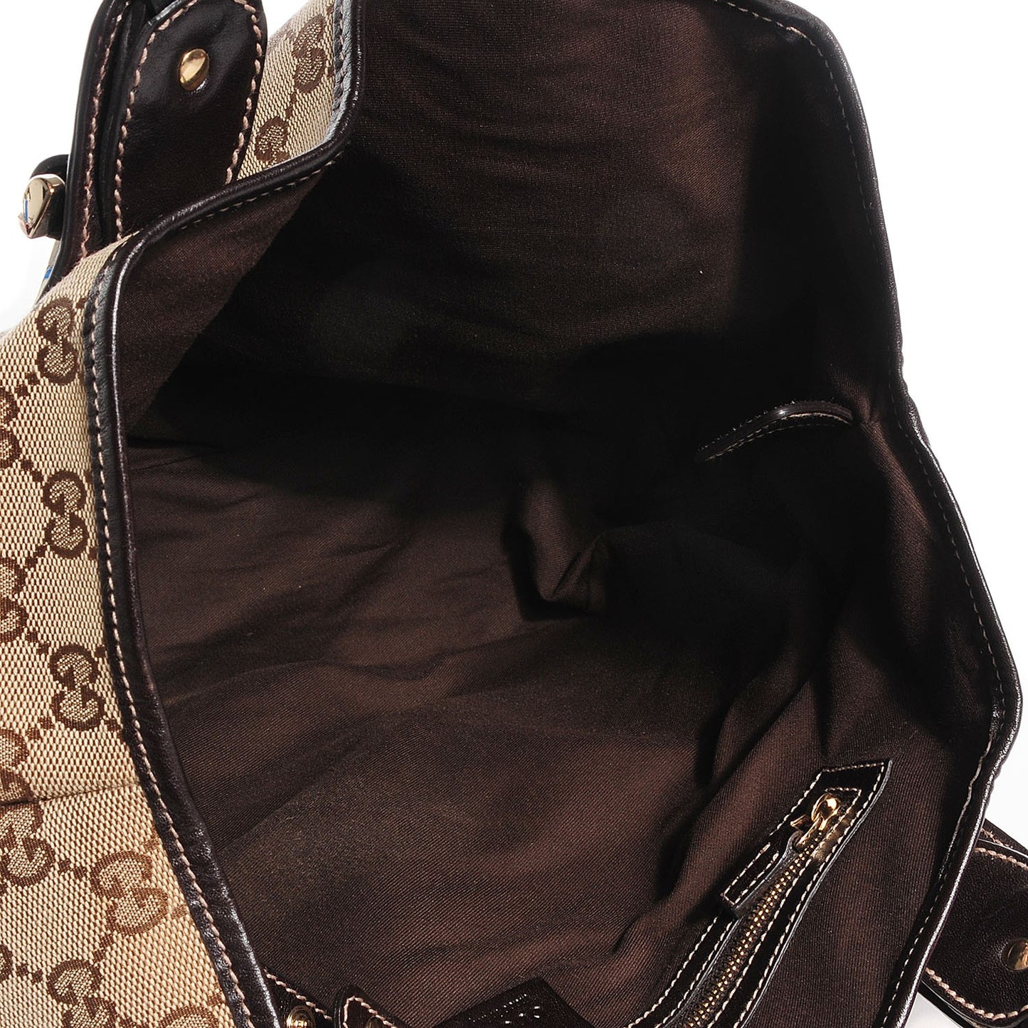 Monogram Small Pelham Tote Dark Brown