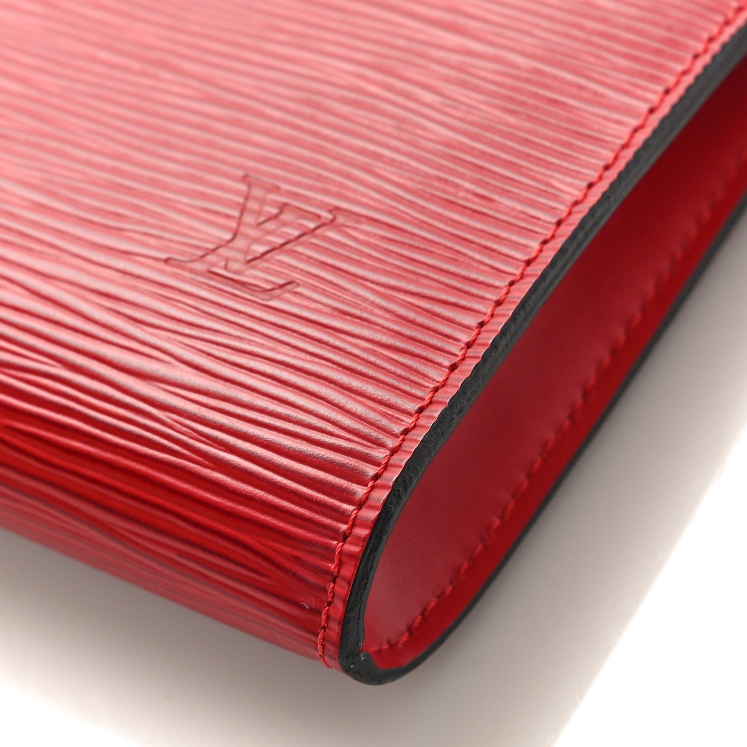 Louis Vuitton Epi Pochette Accessories 21 Castillan Red 9 of 9