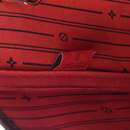 Louis Vuitton Damier Ebene Neverfull MM 9 of 17