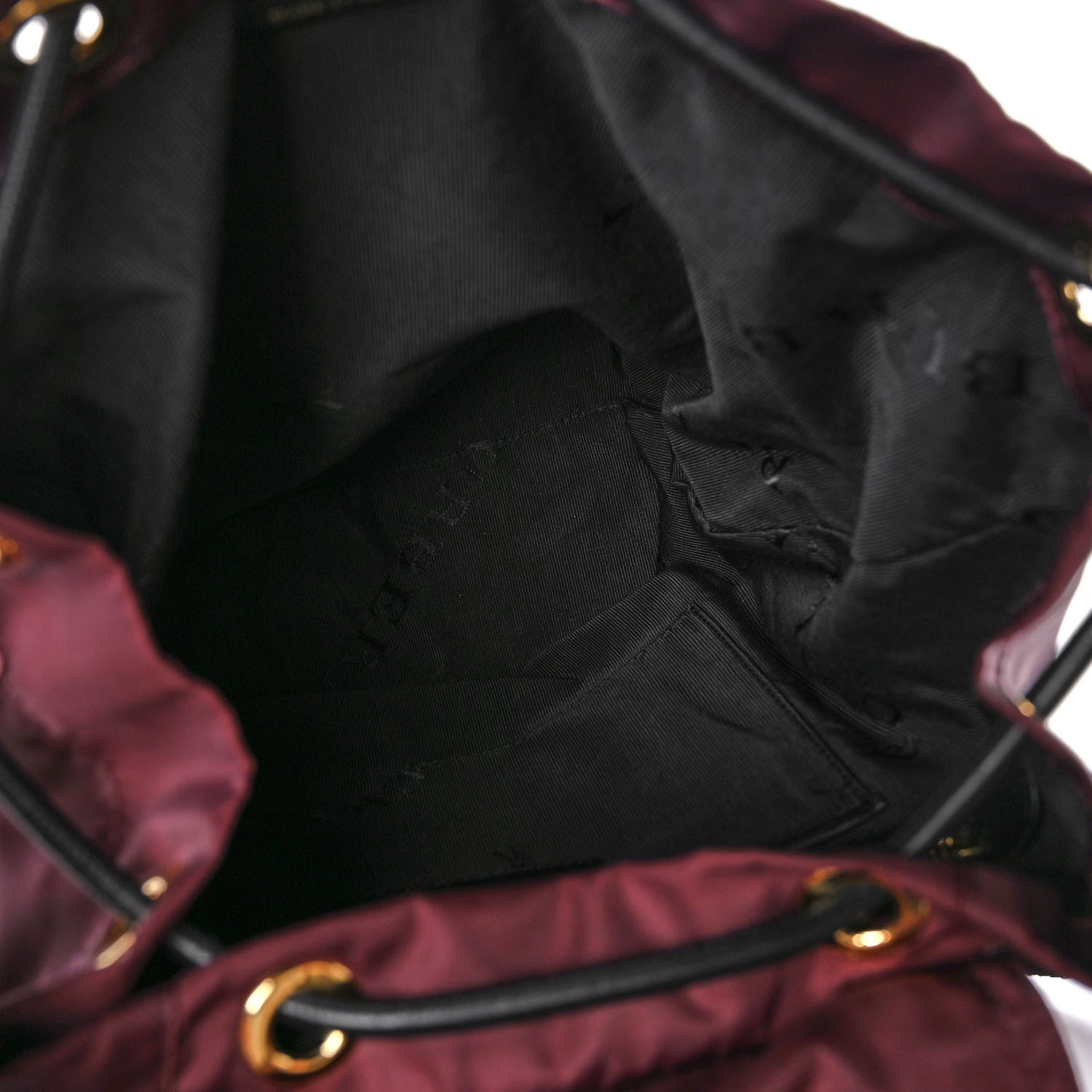 Burberry Nylon Medium Rucksack Backpack Burgundy Red 5 of 17