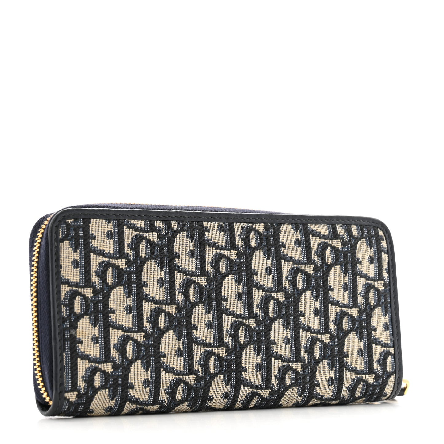 Oblique 30 Montaigne Zip Around Wallet Blue