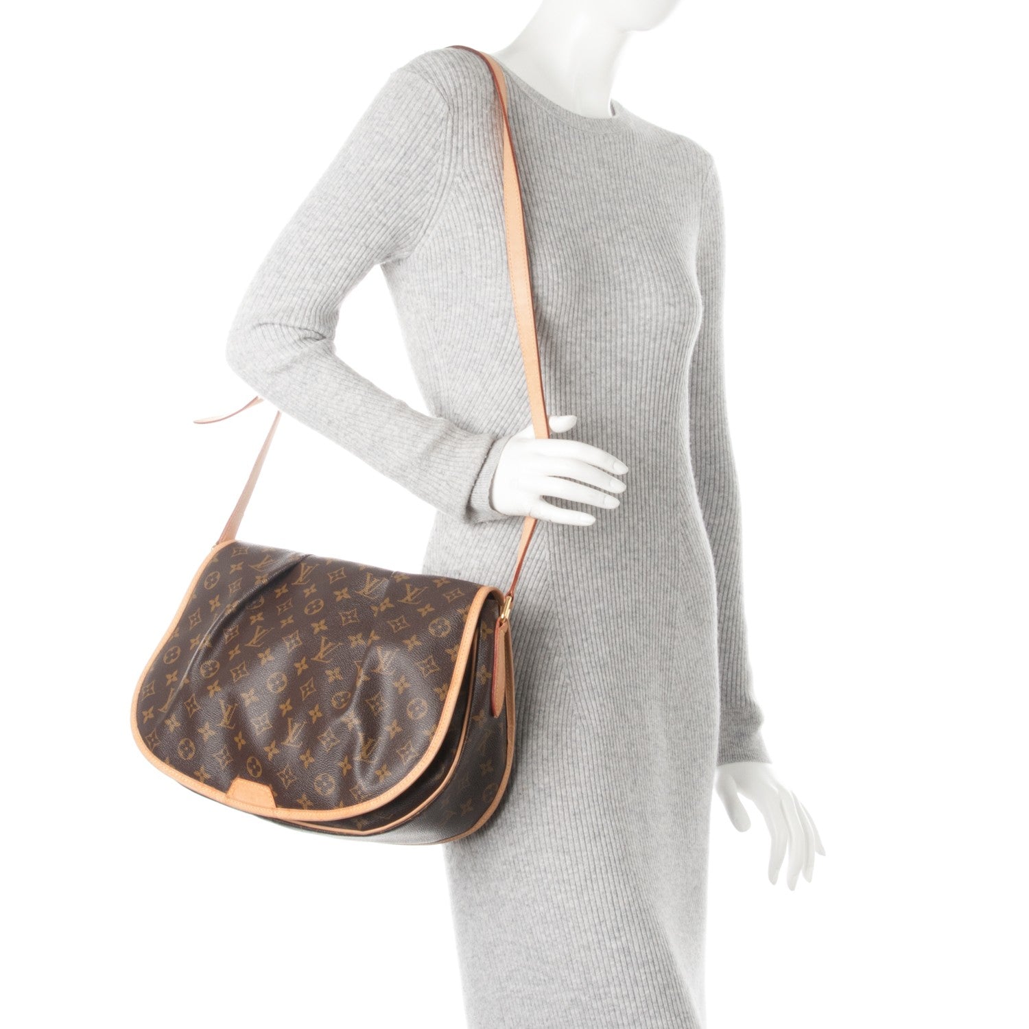 Louis Vuitton Monogram Menilmontant MM 2 of 7