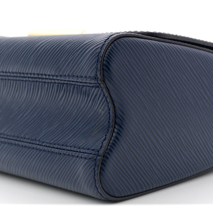 Louis Vuitton Epi Twist Shoulder Bag MM Indigo 10 of 11