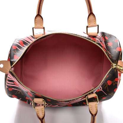 Louis Vuitton Monogram Jungle Dots Speedy 30 Sugar Pink Poppy 5 of 12