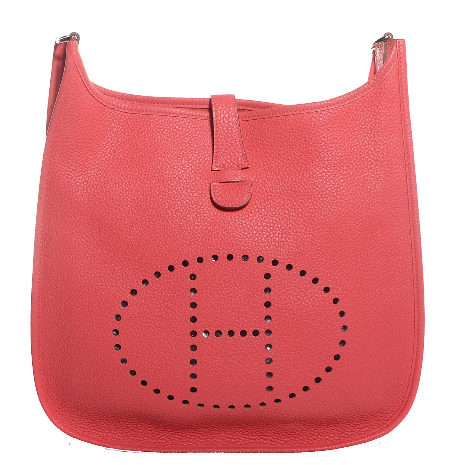 Hermes Taurillon Clemence Evelyne III GM Rose Jaipur 1 of 15