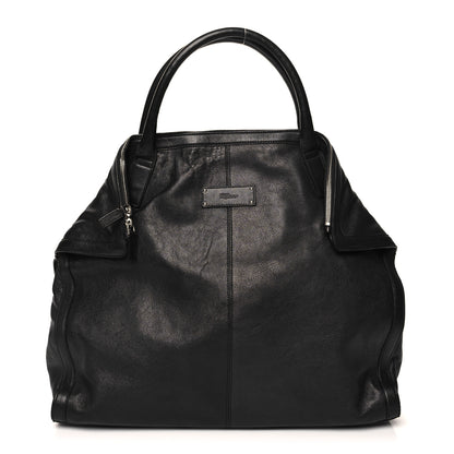 Alexander McQueen Lambskin De Manta Tote Black 1 of 11