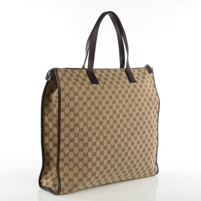 Gucci Monogram Large Tote Ebony 3 of 7